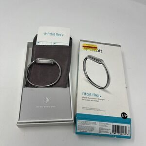 Genuine Fitbit Flex 2 Stainless Steel Metal Bangle Bracelet Band SMALL Petite